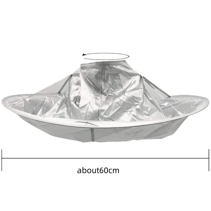 Składany, wodoodporny fartuch do strzyżenia dla mężczyzn i dzieci – peleryna do golenia DIY