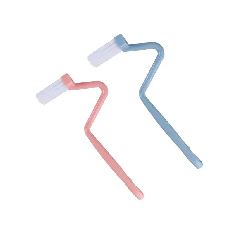 Zestaw zakrzywionych szczotek toaletowych | Długi uchwyt do dokładnego czyszczenia łazienki i toalety