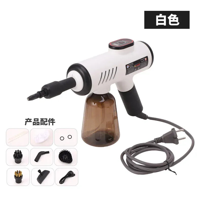 1200W Handheld Steam Cleaner โ High Pressure & High Temperature Cleaning Gun for Kitchen, Bathroom & Air Conditioner | For Sale in Poland.