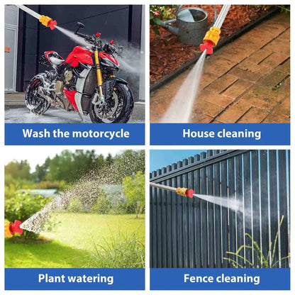 Pistolet ciśnieniowy o dużej mocy, bezprzewodowy, 21 V, kompatybilny z Makita — myjka samochodowa i głośnikowa 