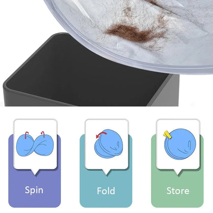 Peleryna-parasol do strzyżenia włosów DIY – bezproblemowy fartuch do strzyżenia włosów do domu i salonu