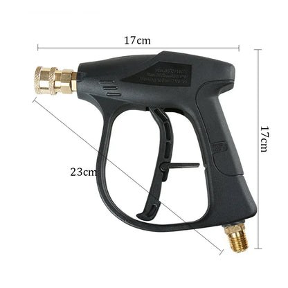 Pistolet do piany wysokociśnieniowej do myjki samochodowej | 1-litrowa armatka do piany śnieżnej z szybkozłączkami do czyszczenia samochodu – myjka ciśnieniowa 150 barów