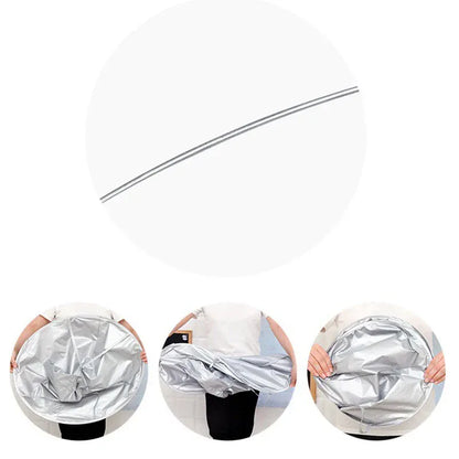 Peleryna-parasol do strzyżenia włosów DIY – bezproblemowy fartuch do strzyżenia włosów do domu i salonu