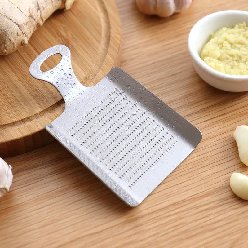 Tarka do imbiru i czosnku ze stali nierdzewnej – ręczna kruszarka do czosnku i młynek do wasabi 