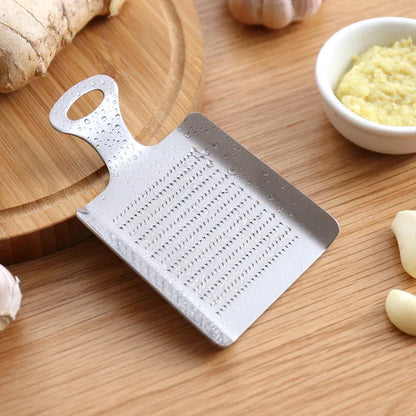 Tarka do imbiru i czosnku ze stali nierdzewnej – ręczna kruszarka do czosnku i młynek do wasabi 