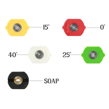 Pistolet do piany wysokociśnieniowej do myjki samochodowej | 1-litrowa armatka do piany śnieżnej z szybkozłączkami do czyszczenia samochodu – myjka ciśnieniowa 150 barów