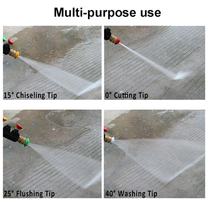 Pistolet do piany wysokociśnieniowej do myjki samochodowej | 1-litrowa armatka do piany śnieżnej z szybkozłączkami do czyszczenia samochodu – myjka ciśnieniowa 150 barów