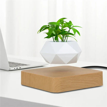 Levitating Air Bonsai Pot | 360° Floating Magnetic Plant Planter for Home & Desk Decor