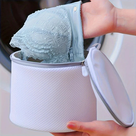Siatka do prania bielizny premium – organizer do prania bielizny i biustonoszy z zamkiem błyskawicznym | Wytrzymała siatka do prania chroniąca ubrania