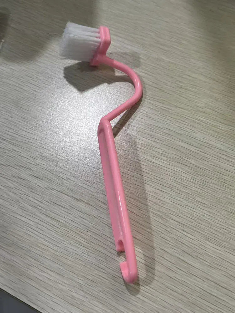 Zestaw zakrzywionych szczotek toaletowych | Długi uchwyt do dokładnego czyszczenia łazienki i toalety 