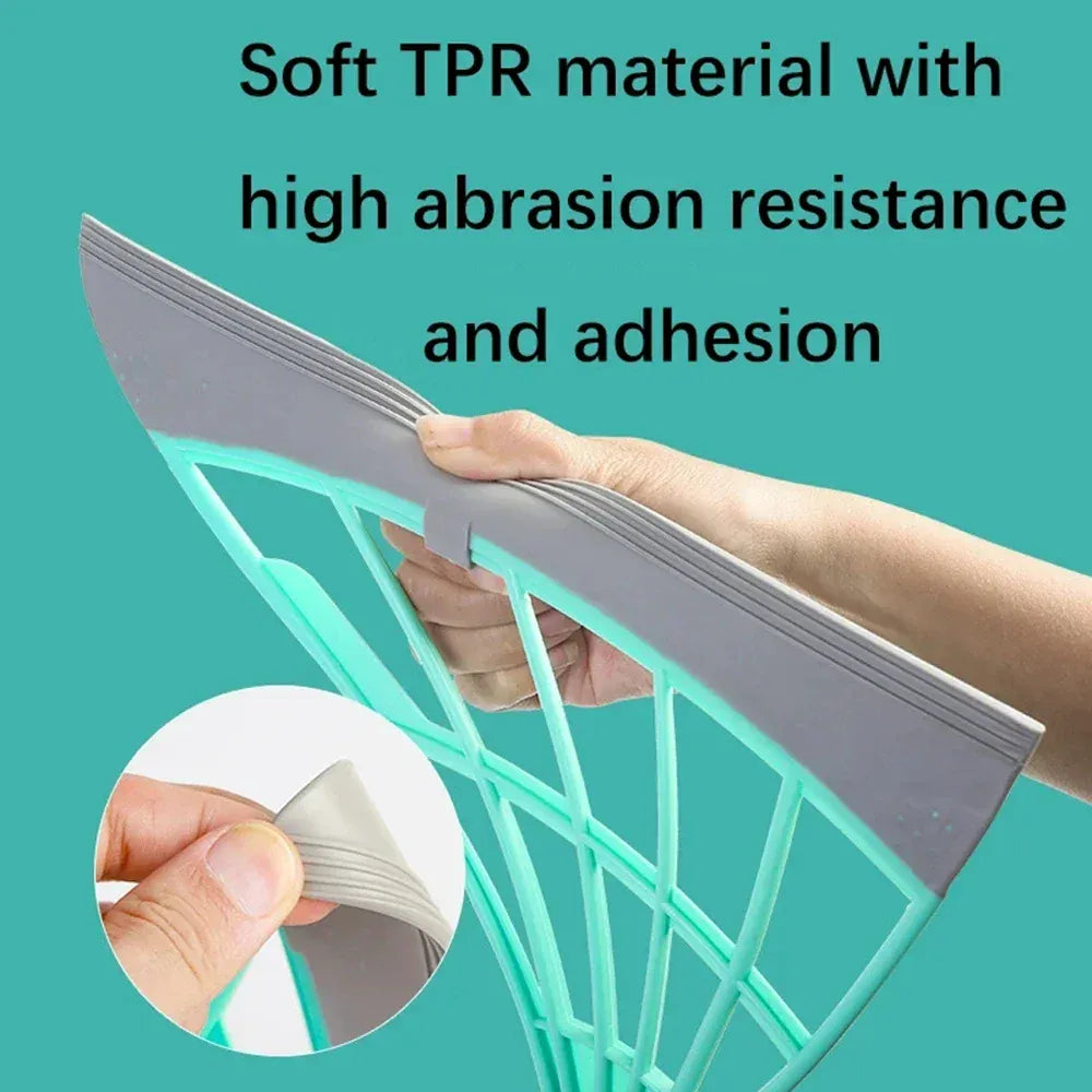 Silikonowa magiczna miotła do mycia podłóg i szyb | Wielofunkcyjny mop domowy 