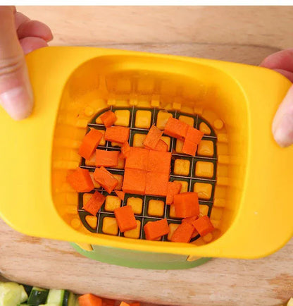 Wielofunkcyjna krajalnica do warzyw – krajalnica ze stali nierdzewnej do ziemniaków, ogórków, czosnku i cebuli | Narzędzia kuchenne 