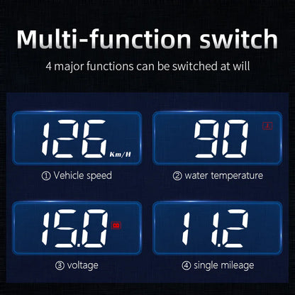 M3 Auto OBD2 GPS Wyświetlacz Head-Up Elektronika Samochodowa OBD HUD Projektor Wyświetlacz Cyfrowy Prędkościomierz Samochodowy Akcesoria Do Wszystkich Samochodów