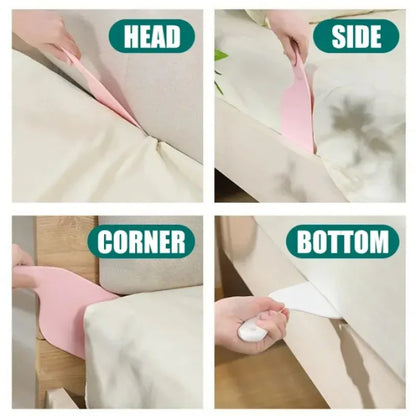 Organizer na prześcieradła – Wielofunkcyjny, antypoślizgowy organizer do prześcieradeł | Łatwy w użyciu organizer do łóżka w domu i hotelu 