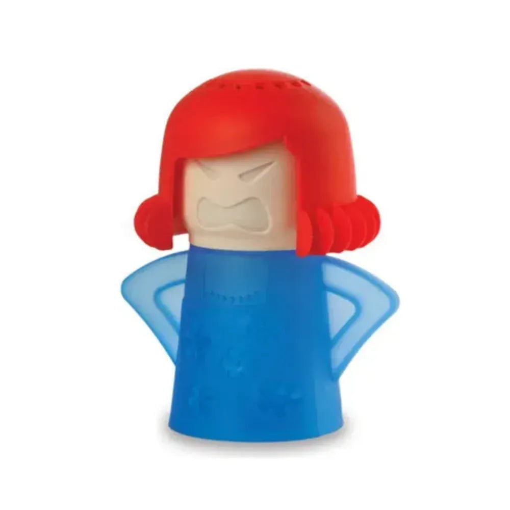 Angry Mama – środek do czyszczenia mikrofalówek i odświeżacz do lodówek | Narzędzie do czyszczenia parą piekarników – łatwy w użyciu gadżet kuchenny do usuwania oleju i brudu