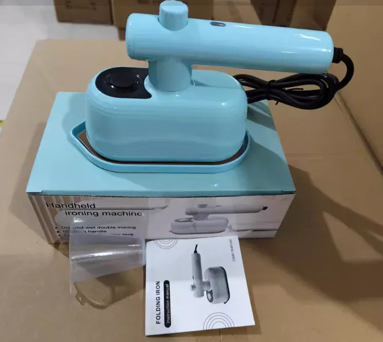 Miniaturowe żelazko parowe – przenośna parownica podróżna do ubrań | Kompaktowe żelazko do ubrań o mocy 60 W 