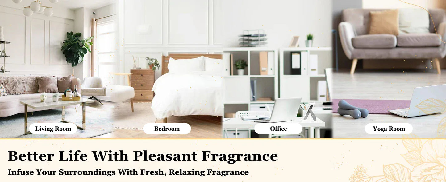 EUQEE 118 ml Czyste Olejki Eteryczne – Naturalne Olejki Aromaterapeutyczne do Dyfuzorów, Świec i Mydła (Wiele Zapachów) 