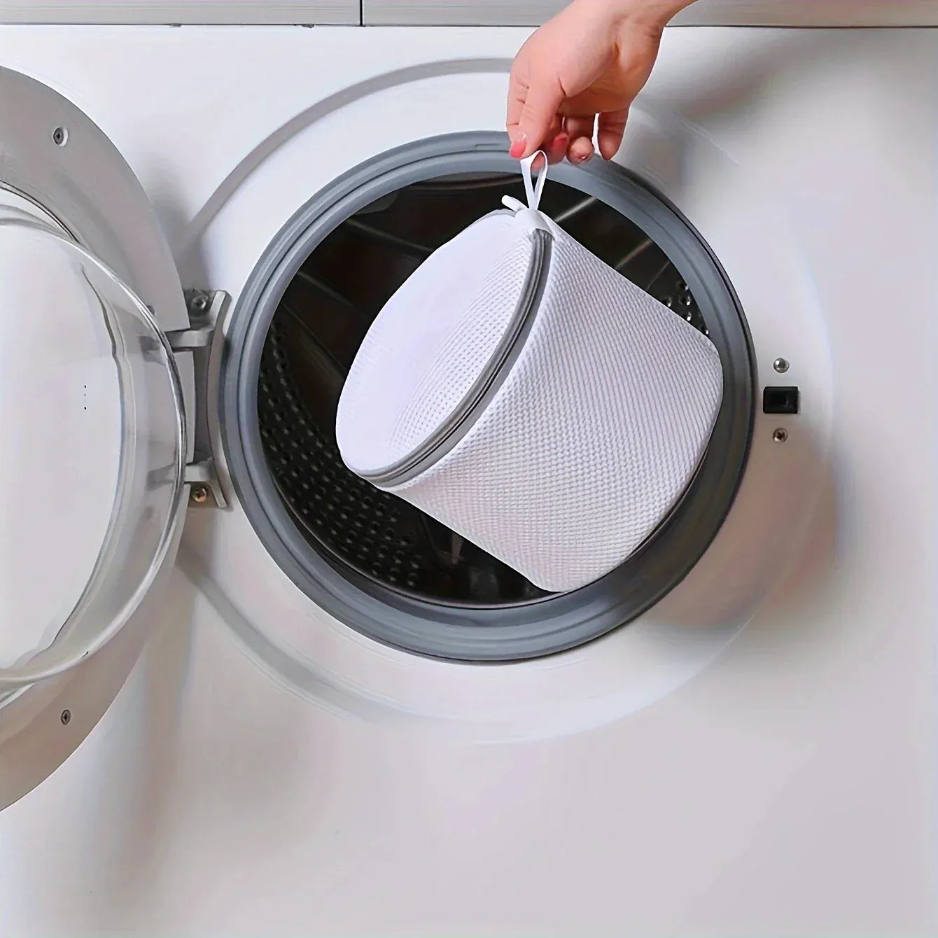 Siatka do prania bielizny premium – organizer do prania bielizny i biustonoszy z zamkiem błyskawicznym | Wytrzymała siatka do prania chroniąca ubrania