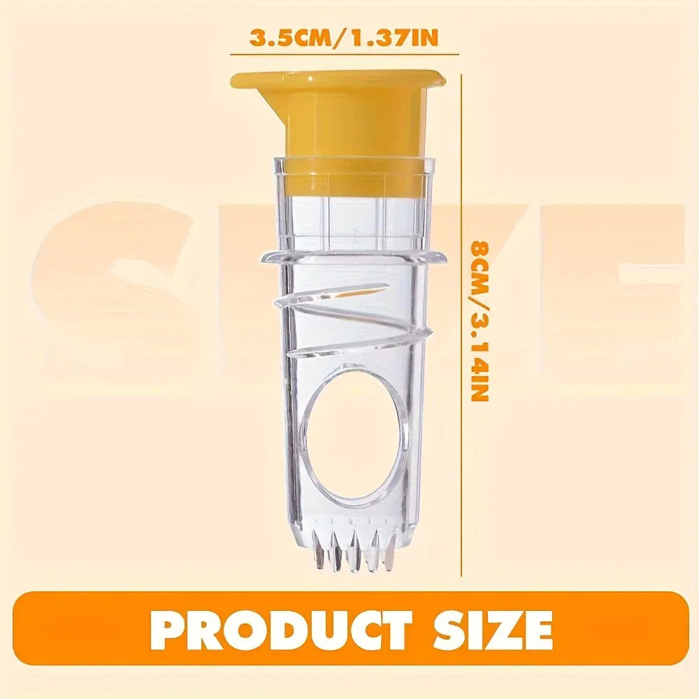 2-częściowa ręczna wyciskarka do cytrusów – mini wyciskarka do cytryn i pomarańczy | Prosta ręczna wyciskarka do świeżych soków