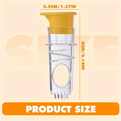 2-częściowa ręczna wyciskarka do cytrusów – mini wyciskarka do cytryn i pomarańczy | Prosta ręczna wyciskarka do świeżych soków