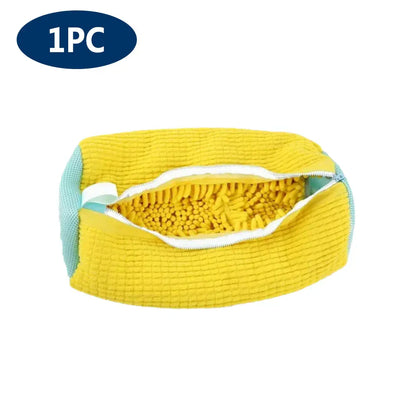 Wyściełana torba do prania butów – organizer do prania w pralce, chroniący trampki i obuwie (wytrzymała siatka poliestrowa)