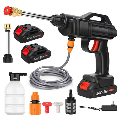 Pistolet ciśnieniowy o dużej mocy, bezprzewodowy, 21 V, kompatybilny z Makita — myjka samochodowa i głośnikowa 