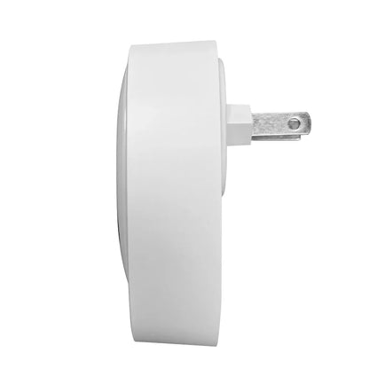 Wtykowy oczyszczacz powietrza z jonizatorem | Miniaturowy oczyszczacz powietrza z jonami ujemnymi do domu, sypialni, toalety i biura | Ciche urządzenie odświeżające powietrze