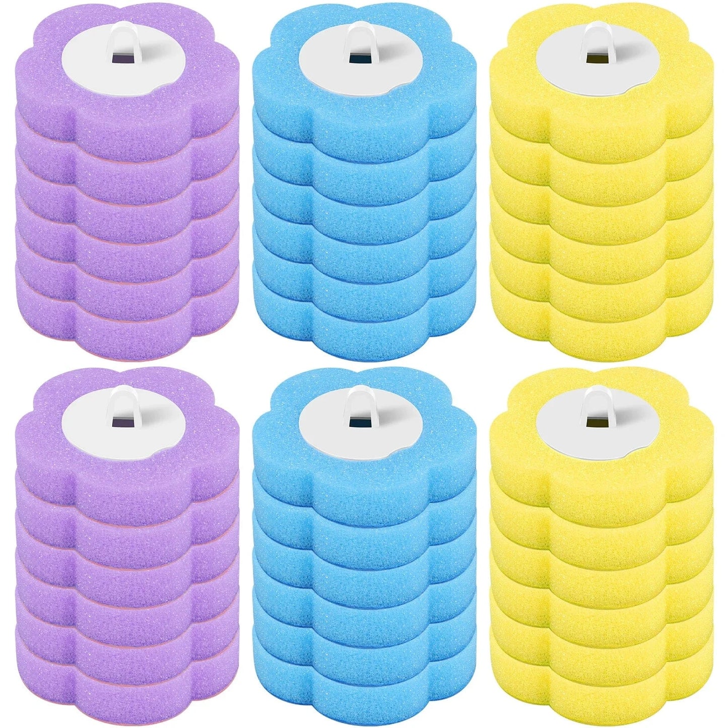 Zestaw do czyszczenia szczotek toaletowych Willstar 18/36 szt. – Szczotka WC z długą rączką i wymiennymi głowicami | Higieniczny środek do czyszczenia toalet 