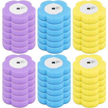 Zestaw do czyszczenia szczotek toaletowych Willstar 18/36 szt. – Szczotka WC z długą rączką i wymiennymi głowicami | Higieniczny środek do czyszczenia toalet 