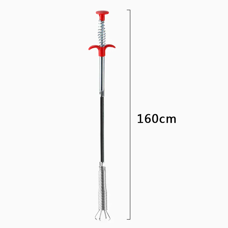 Narzędzie do pogłębiania rur sprężynowych, produkty do czyszczenia rur dla domowej hydrauliki, wąż do czyszczenia kanalizacji, hak do czyszczenia rur z blokadą 