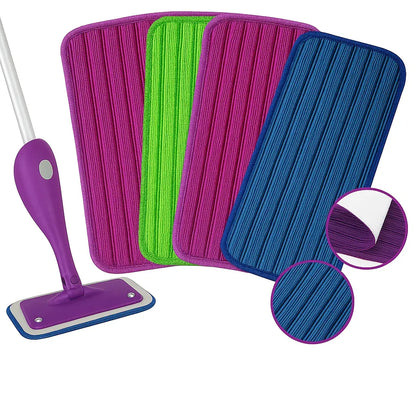 Reusable Mop Pads for Swiffer Wet Jet Wet & Dry | Washable Cleaning Cloth Replacement