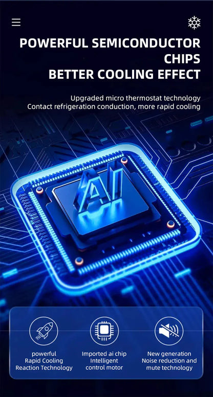 Inteligentny kubek samochodowy z funkcją podgrzewania i chłodzenia 12 V/220 V – inteligentna kontrola temperatury dotykowej, szybko podgrzewający i chłodzący kubek podróżny