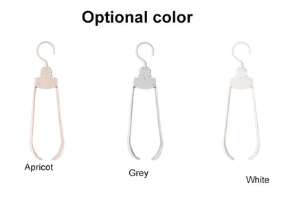 Household Portable Multifunctional Folding Closet Clothes hanger  – Seamless Hanger for Space-Saving Laundry Storage