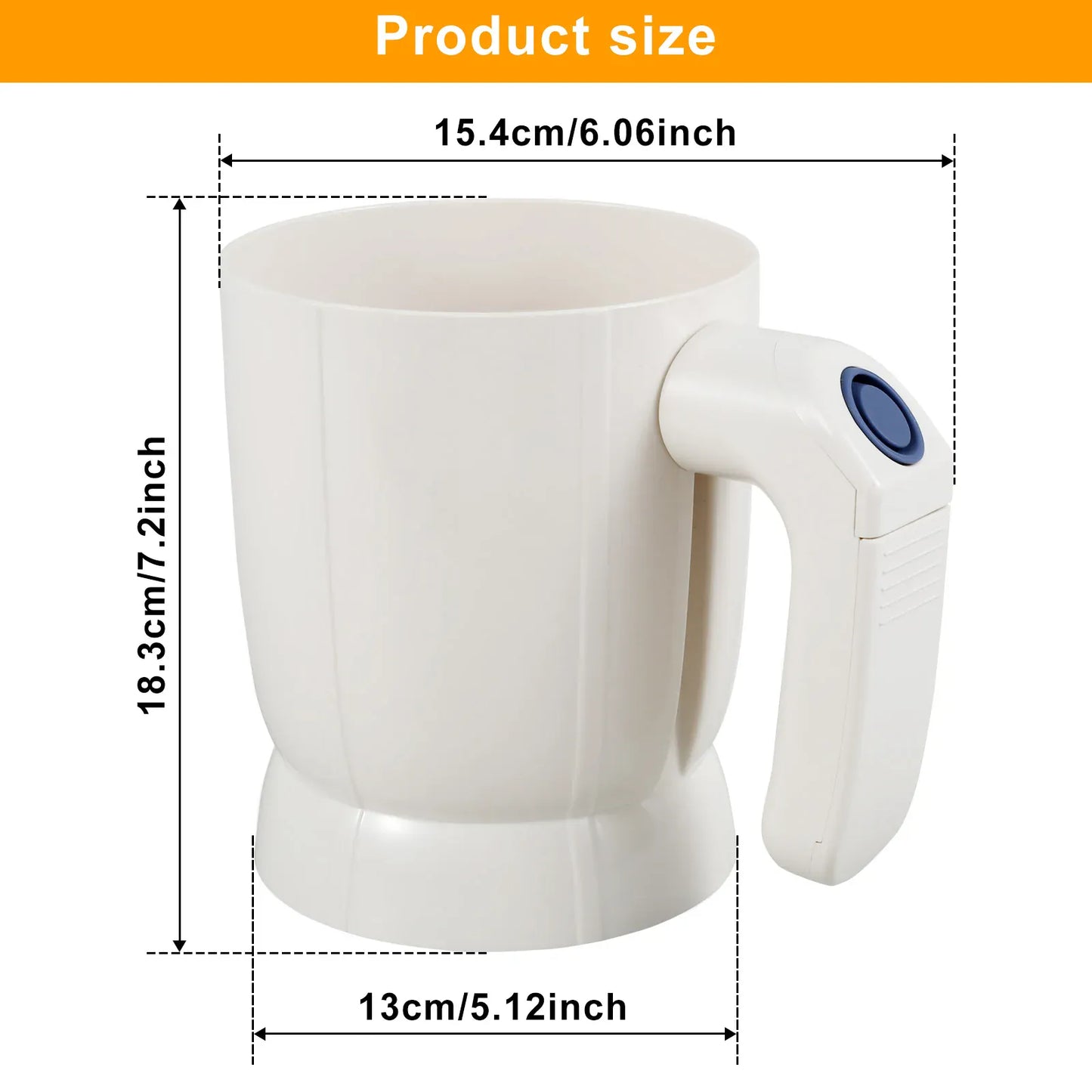 Elektryczne sito do mąki | Drobnooczkowe sito do pieczenia ze stali nierdzewnej do przesiewania ciasta i cukru