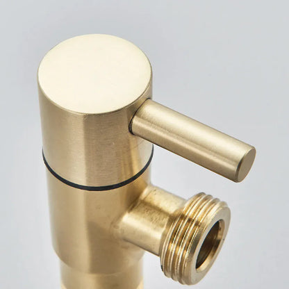 Ręczny bidet ze stali nierdzewnej do toalety – nowoczesny, higieniczny natrysk prysznicowy (czarny / nikiel / złoty) 