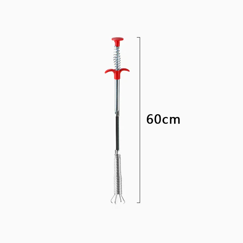 Narzędzie do pogłębiania rur sprężynowych, produkty do czyszczenia rur dla domowej hydrauliki, wąż do czyszczenia kanalizacji, hak do czyszczenia rur z blokadą 