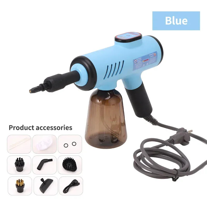 1200W Handheld Steam Cleaner – High Pressure & High Temperature Cleaning Gun for Kitchen, Bathroom & Air Conditioner | For Sale in Poland.