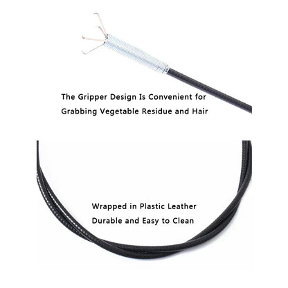 Narzędzie do pogłębiania rur sprężynowych, produkty do czyszczenia rur dla domowej hydrauliki, wąż do czyszczenia kanalizacji, hak do czyszczenia rur z blokadą 