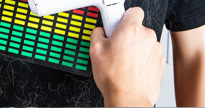 Dwustronna szczotka do usuwania sierści zwierząt domowych z wałkiem | Wielokrotnego użytku szczotka do czyszczenia sierści psów i kotów na sofę, ubrania i meble