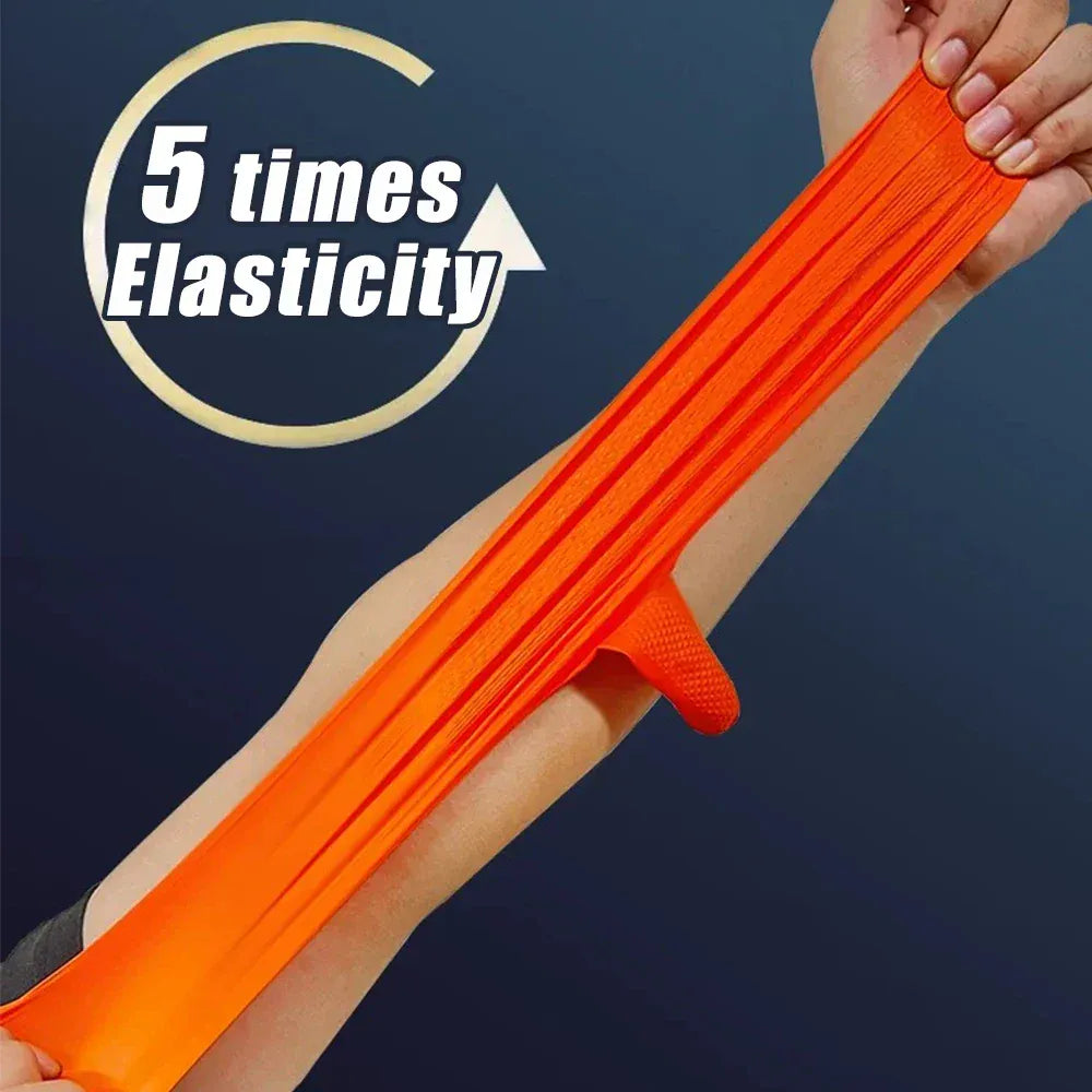 Wytrzymałe rękawice nitrylowe 8Mil – wyjątkowo grube, antypoślizgowe, jednorazowe rękawice dla mechaników, sprzątaczy i ogrodników