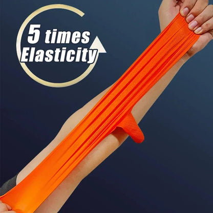 Wytrzymałe rękawice nitrylowe 8Mil – wyjątkowo grube, antypoślizgowe, jednorazowe rękawice dla mechaników, sprzątaczy i ogrodników