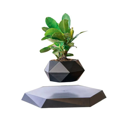 Levitating Air Bonsai Pot | 360° Floating Magnetic Plant Planter for Home & Desk Decor