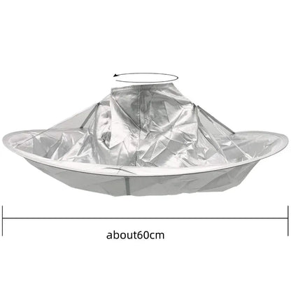 Składany, wodoodporny fartuch do strzyżenia dla mężczyzn i dzieci – peleryna do golenia DIY