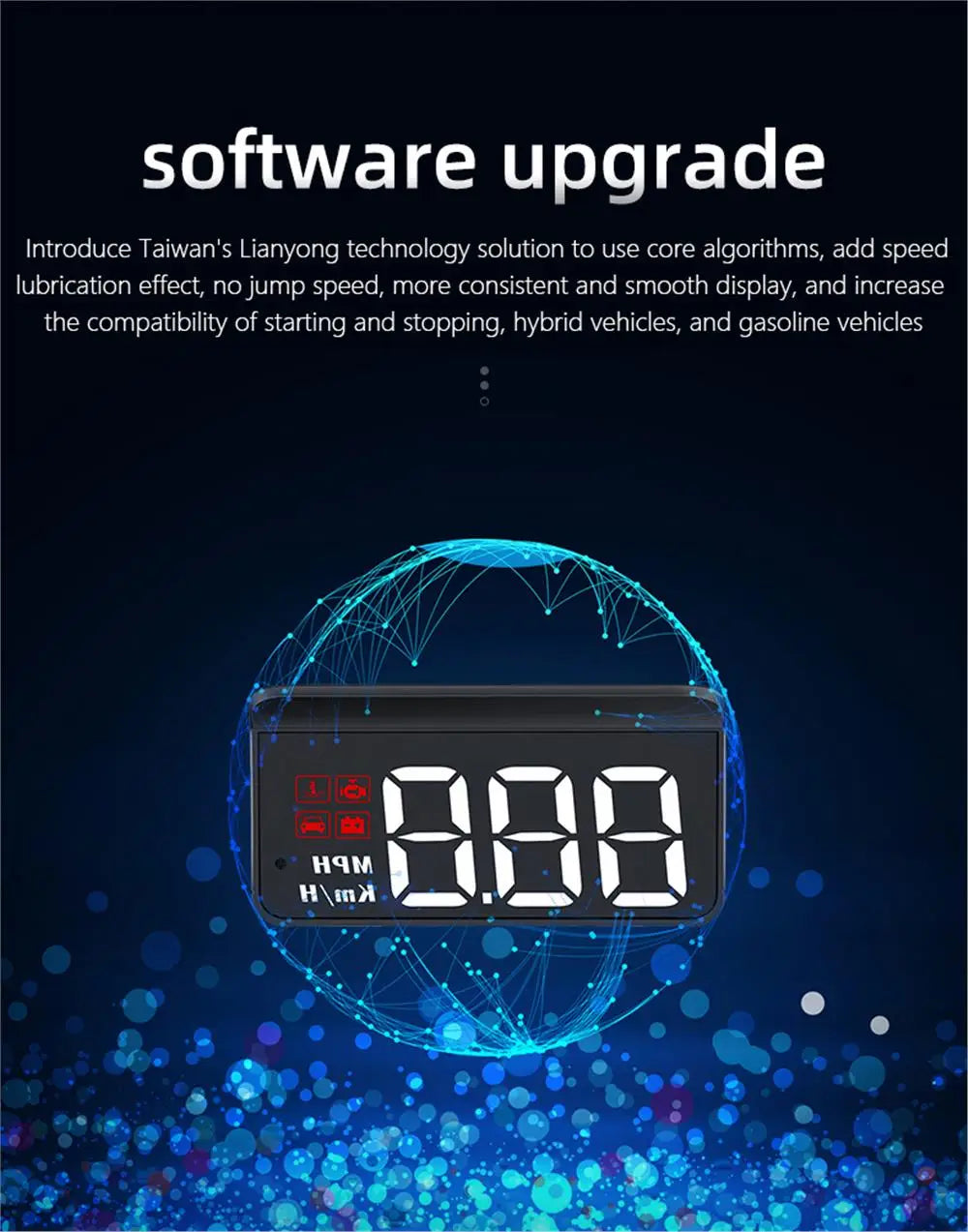 M3 Auto OBD2 GPS Wyświetlacz Head-Up Elektronika Samochodowa OBD HUD Projektor Wyświetlacz Cyfrowy Prędkościomierz Samochodowy Akcesoria Do Wszystkich Samochodów