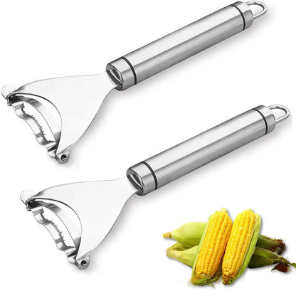 Obieraczka i skrobaczka do kukurydzy ze stali nierdzewnej – ergonomiczna młocarka do kukurydzy z uchwytem do kuchni | Szybka maszyna do usuwania kukurydzy na sprzedaż w Polsce
