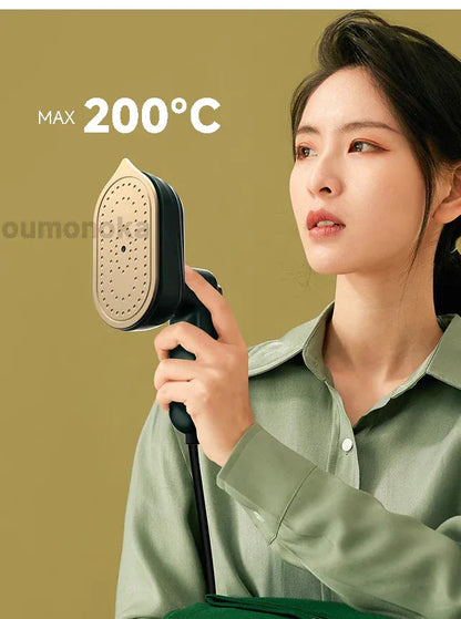 Żelazko parowe 2 w 1, przenośne żelazko parowe do ubrań, przenośne urządzenie do prasowania