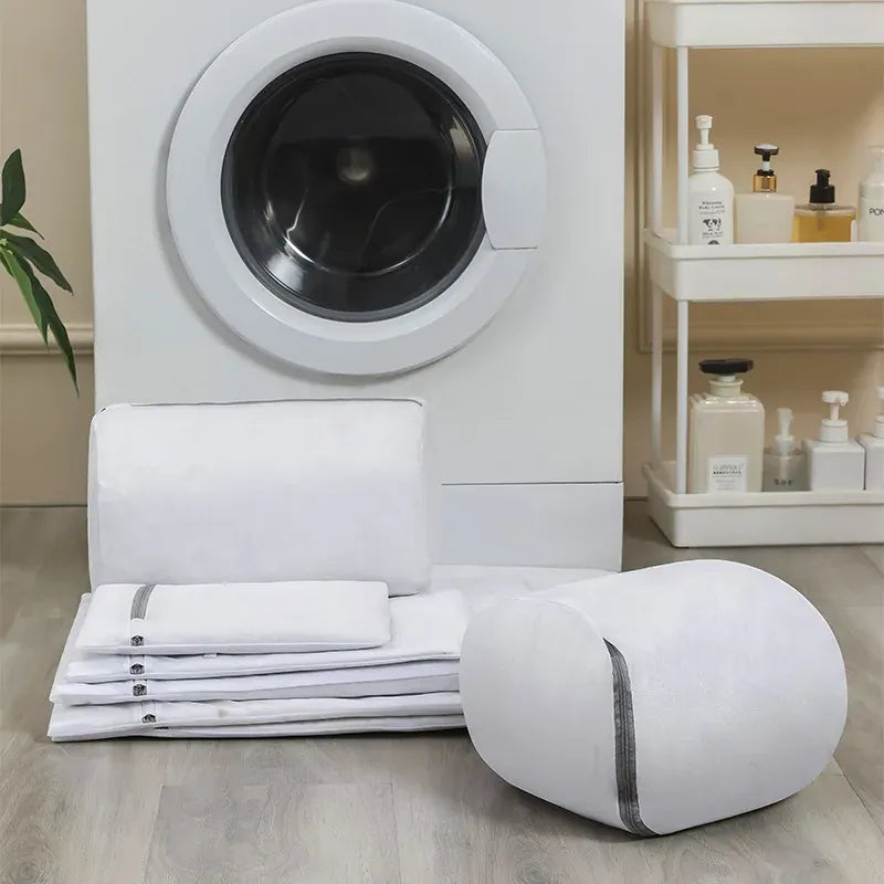 Wszechstronny worek do prania butów – wytrzymała siatkowa torba na pranie butów sportowych, butów do biegania, skarpetek i biustonoszy z zapięciem na zamek błyskawiczny, worek na pranie