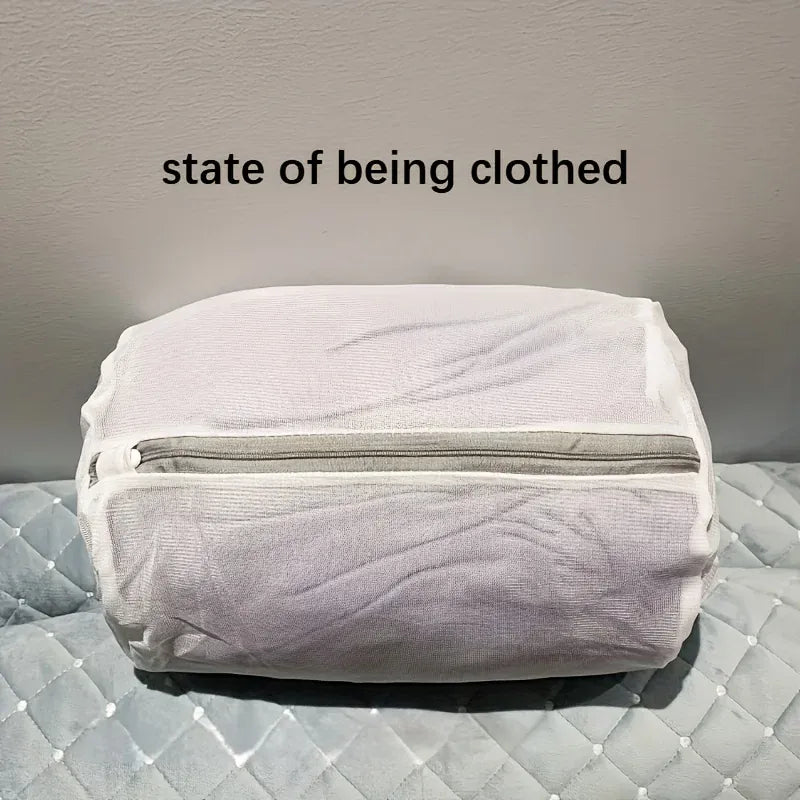 Wszechstronny worek do prania butów – wytrzymała siatkowa torba na pranie butów sportowych, butów do biegania, skarpetek i biustonoszy z zapięciem na zamek błyskawiczny, worek na pranie