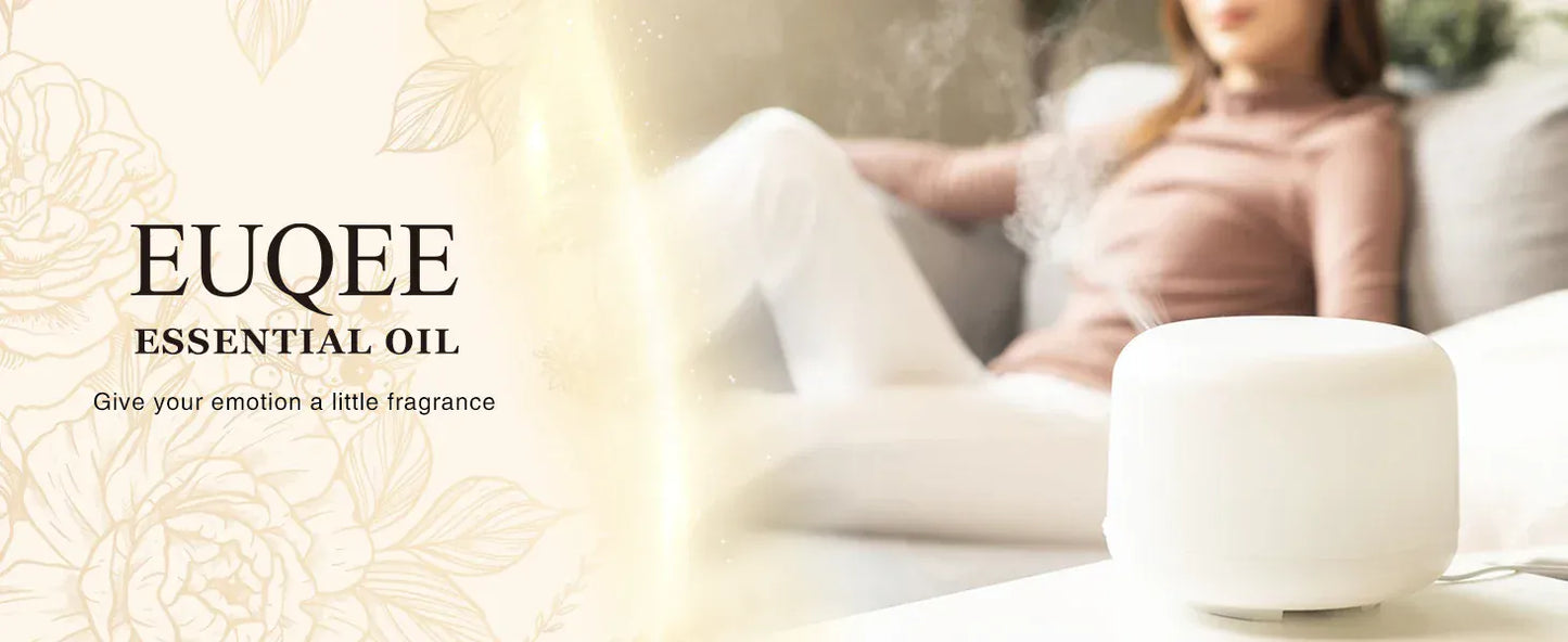 EUQEE 118 ml Czyste Olejki Eteryczne – Naturalne Olejki Aromaterapeutyczne do Dyfuzorów, Świec i Mydła (Wiele Zapachów) 