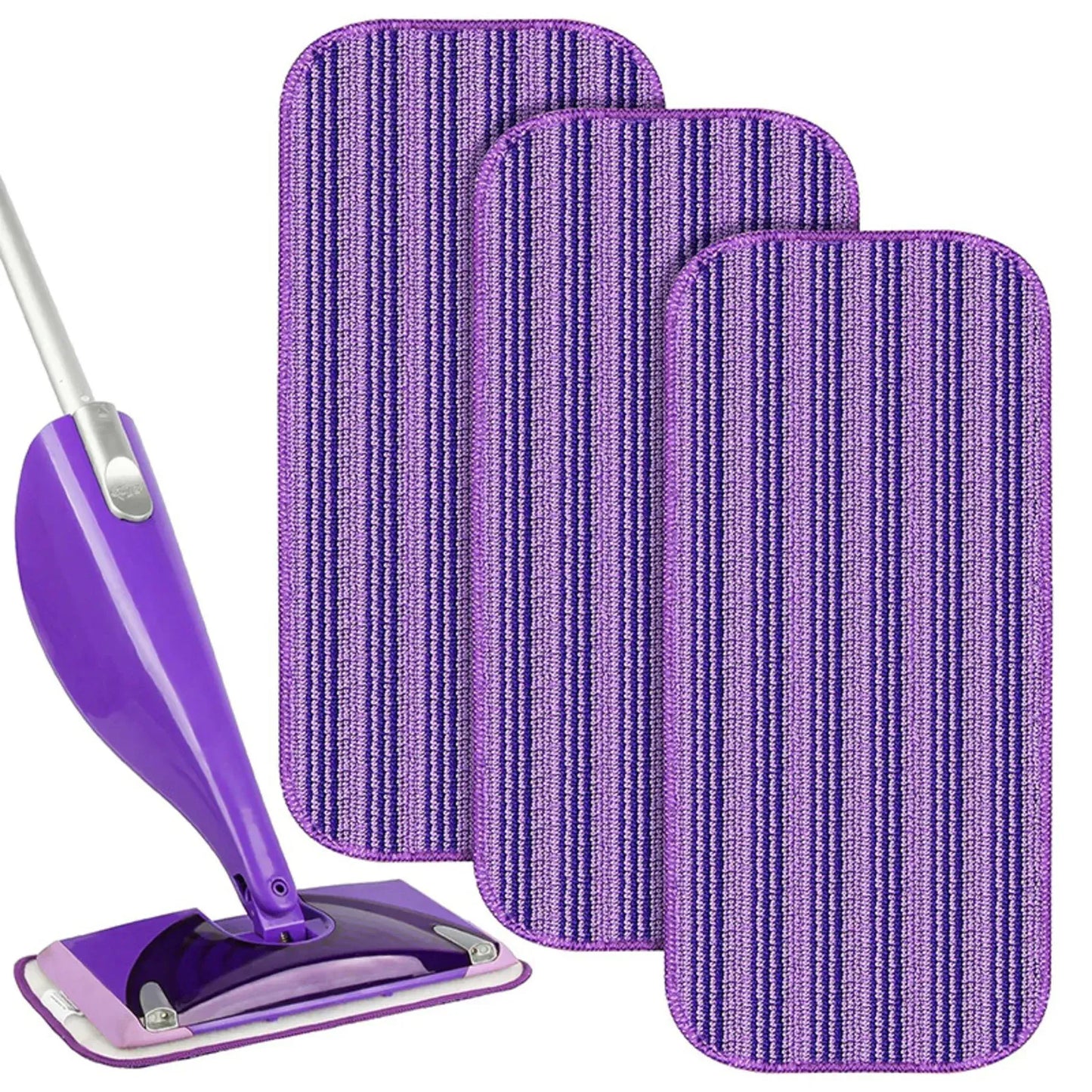 Reusable Mop Pads for Swiffer Wet Jet Wet & Dry | Washable Cleaning Cloth Replacement